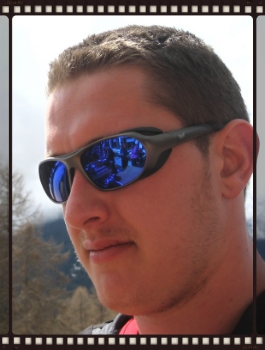 Rapid Eyewear Aspen sunglasses for snowboarding photo Aspen-worn.jpg